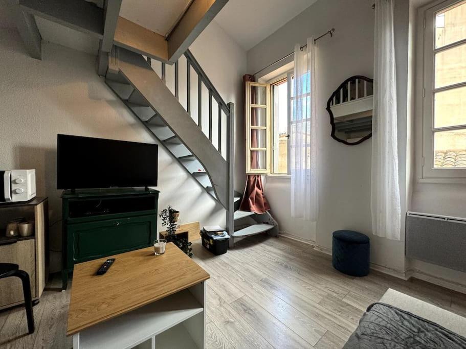 Centre Toulouse - Gare Matabiau - Grand Duplex Appartement Buitenkant foto